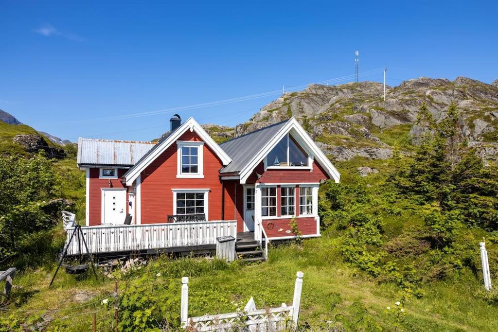 Sharming Cabin In Sund Sund  エクステリア 写真